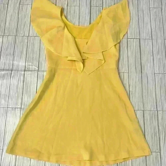 {not for sale NWT} BCBGeneration Lemonade Ruffle dress - Picture 7 of 7